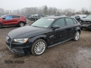 2016 Audi A3 e-tron Premium z VIN WAUUPBFF6GA088655, wystawiony jako Copart lot #41586845 z przebiegiem 119 303 mil mil oraz Czysty tytuł • Clean title. Historia ofert i sprzedaży dostępna na DreamBid. Obrazek 1.