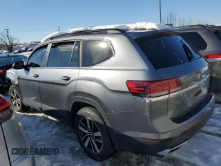 2021 Volkswagen Atlas SE z VIN 1V2LP2CA0MC586839, wystawiony jako Copart lot #88215305 z przebiegiem Nie podano mil oraz Szkody całkowita. Historia ofert i sprzedaży dostępna na DreamBid. Obrazek 2.