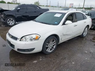 2008 Chevrolet Impala LTZ with VIN 2G1WU583389180613, listed as a IAAI auction lot 41865145 with 213,622 mi miles and . Bid and sale history available at DreamBid. Image 2.