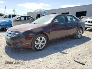 2012 Ford Fusion SE with VIN 3FAHP0HAXCR370569, listed as a Copart auction lot 55242485 with 113,222 mi miles and Clean Title. Bid and sale history available at DreamBid. Image 1.