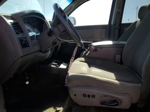 2006 Dodge Dakota SLT with VIN 1D7HW48N46S627103, listed as a Copart auction lot 52514075 with 175,581 mi miles and Clean title. Bid and sale history available at DreamBid. Image 7.