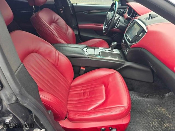 2014 Maserati Ghibli S Q4 with VIN ZAM57RTA7E1089301, listed as a Copart auction lot 54070585 with 59,787 mi miles and Salvage Title. Bid and sale history available at carsss.com. Image 5.