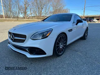 2017 Mercedes-Benz SLC 43 AMG with VIN WDDPK6GA6HF137565, listed as a Copart auction lot 54969215 with 157,091 mi miles and Clean Title. Bid and sale history available at DreamBid. Image 1.