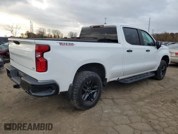 2020 Chevrolet Silverado 1500 LT Trail Boss with VIN 1GCPYFEDXLZ350175, listed as a Copart auction lot 78686104 with 64,620 mi miles and Salvage Title. Bid and sale history available at DreamBid. Image 3.