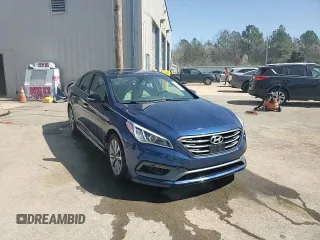 2017 Hyundai Sonata Sport with VIN 5NPE34AFXHH458456, listed as a Copart auction lot 48915075 with 62,512 mi miles and Salvage Title. Bid and sale history available at DreamBid. Image 13.