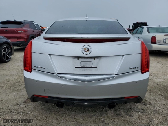 2014 Cadillac ATS Luxury AWD with VIN 1G6AH5RX7E0125999, listed as a Copart auction lot 75898354 with 77,062 mi miles and Salvage Title. Bid and sale history available at carsss.com. Image 6.