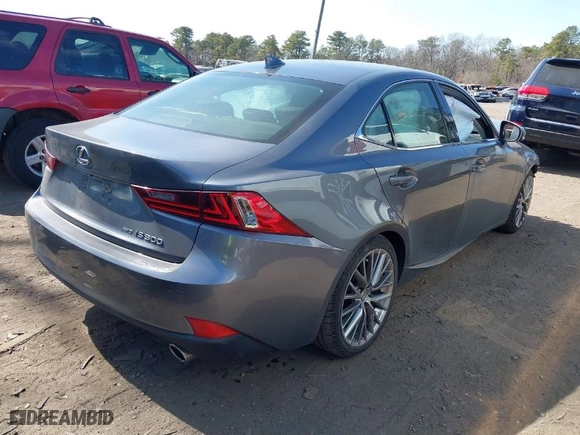 2016 Lexus IS 300 with VIN JTHCM1D22G5004193, listed as a IAAI auction lot 41778548 with 73,332 mi miles. Bid and sale history available at carsss.com. Image 4.