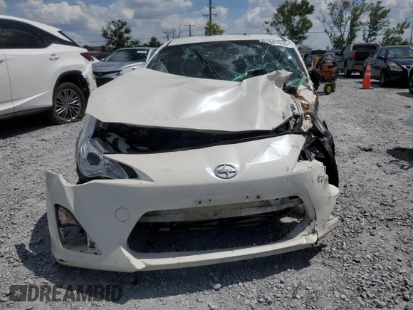 2015 Scion FR-S with VIN JF1ZNAA1XF8705667, listed as a Copart auction lot 52681035 with 124,971 mi miles and Salvage Title. Bid and sale history available at carsss.com. Image 5.
