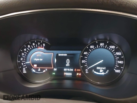 2019 Lincoln MKC Reserve with VIN 5LMCJ3D9XKUL17812, listed as a IAAI auction lot 41730211 with 56,716 mi miles and . Bid and sale history available at DreamBid. Image 7.