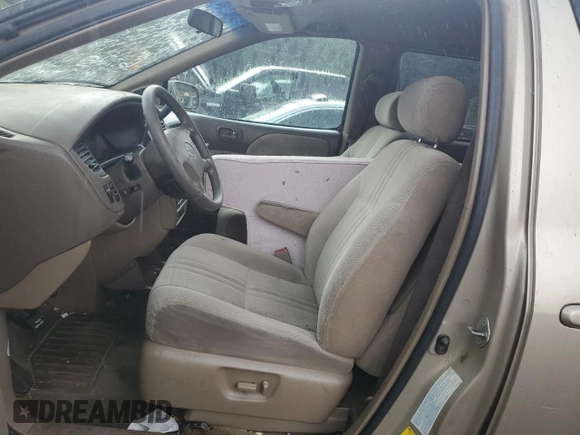 2003 Toyota Sienna LE with VIN 4T3ZF13C33U540296, listed as a Copart auction lot 62643745 with 143,727 mi miles and Salvage title. Bid and sale history available at DreamBid. Image 8.