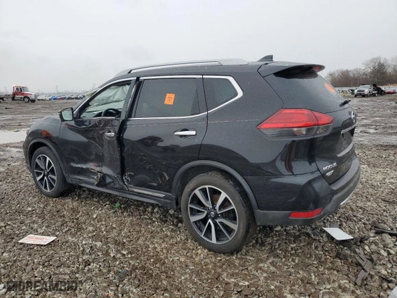 2017 Nissan Rogue SV with VIN 5N1AT2MV8HC805912, listed as a Copart auction lot 47167045 with 0 mi miles and Salvage Title. Bid and sale history available at carsss.com. Image 2.