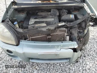 2007 Hyundai Tucson GL with VIN KM8JM72B87U573033, listed as a Copart auction lot 78674274 with 145,368 mi miles and Salvage Title. Bid and sale history available at carsss.com. Image 12.