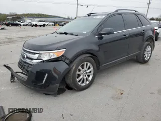 2012 Ford Edge Limited with VIN 2FMDK3KCXCBA48141, listed as a Copart auction lot 50971205 with 194,518 mi miles and Salvage Title. Bid and sale history available at carsss.com. Image 1.