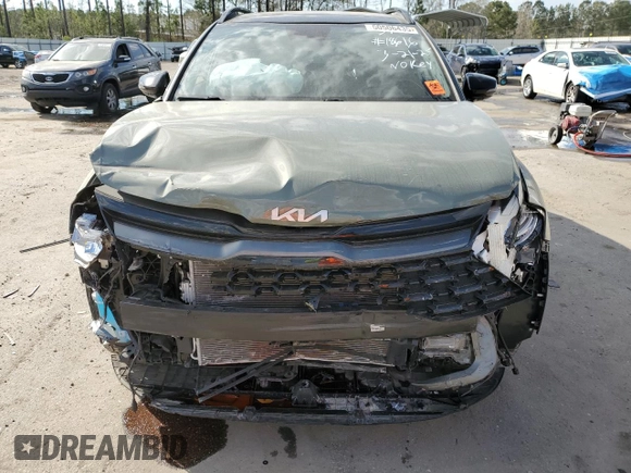 2023 Kia Sportage X-Pro Prestige z VIN 5XYK7CAF7PG030268, wystawiony jako Copart lot #50506435 z przebiegiem 5 048 mil mil oraz Szkoda całkowita • Salvage title. Historia ofert i sprzedaży dostępna na DreamBid. Obrazek 12.
