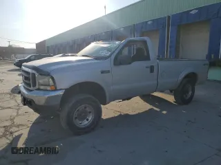 2004 Ford Super Duty F-250 XL with VIN 1FTNF21L64ED72492, listed as a Copart auction lot 46977125 with 0 mi miles and Salvage Title. Bid and sale history available at carsss.com. Image 1.