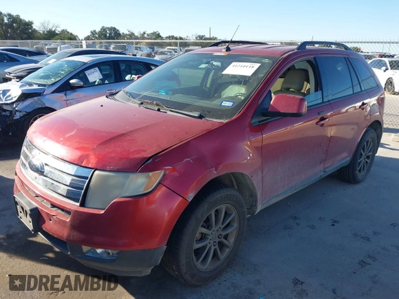 2008 Ford Edge SEL z VIN 2FMDK38C88BB32232, wystawiony jako IAAI lot #41210118 z przebiegiem 114 749 mil mil oraz . Historia ofert i sprzedaży dostępna na DreamBid. Obrazek 2.