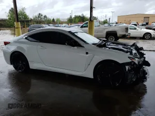 2015 Lexus RC F z VIN JTHHP5BC1F5002241, wystawiony jako Copart lot #55153915 z przebiegiem 106 196 mil mil oraz Szkoda całkowita • Salvage title. Historia ofert i sprzedaży dostępna na DreamBid. Obrazek 4.