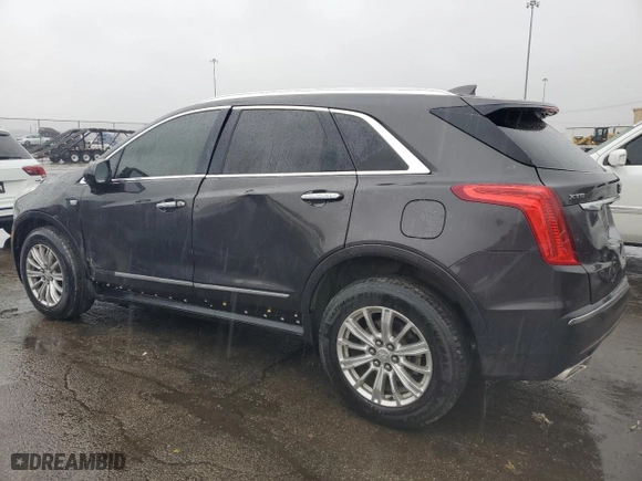 2017 Cadillac XT5 FWD with VIN 1GYKNARS0HZ240753, listed as a Copart auction lot 45142815 with 114,952 mi miles and Salvage Title. Bid and sale history available at carsss.com. Image 2.