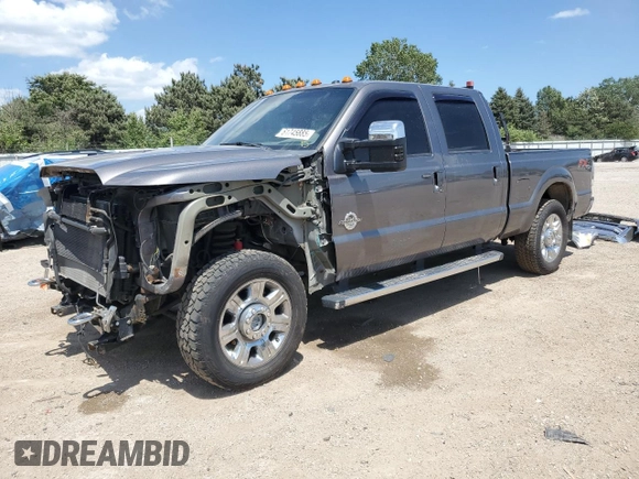 2012 Ford F-250 XL with VIN 1FT7W2BT4CEC80948, listed as a Copart auction lot 61745885 with 89,205 mi miles and Salvage title. Bid and sale history available at DreamBid. Image 1.