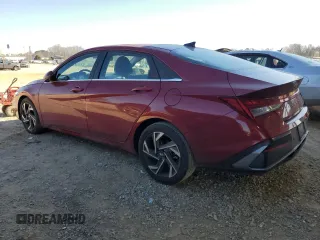 2024 Hyundai Elantra Limited with VIN KMHLP4DG7RU792124, listed as a Copart auction lot 48711795 with 14,820 mi miles and Salvage Title. Bid and sale history available at DreamBid. Image 2.