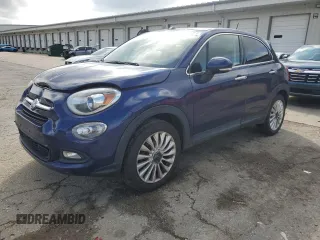 2016 FIAT 500X Lounge with VIN ZFBCFYDT8GP371183, listed as a Copart auction lot 59589745 with 144,914 mi miles and Salvage title. Bid and sale history available at DreamBid. Image 1.