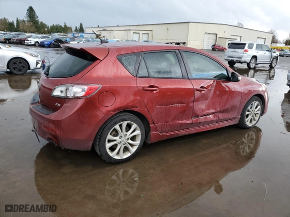 2010 Mazda Mazda3 s Grand Touring with VIN JM1BL1H61A1203540, listed as a Copart auction lot 46329835 with NaN miles and Salvage Title. Bid and sale history available at carsss.com. Image 3.