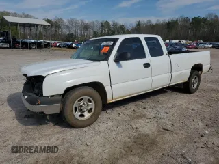 2004 Chevrolet Silverado 1500 Work Truck with VIN 1GCEC19T64E317581, listed as a Copart auction lot 51052485 with 196,309 mi miles and Salvage Title. Bid and sale history available at carsss.com. Image 1.