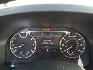 2021 Nissan Altima SV with VIN 1N4BL4DV2MN351665, listed as a Copart auction lot 48725085 with 93,568 mi miles and Salvage title. Bid and sale history available at DreamBid. Image 9.