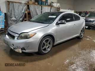 2007 Scion tC Spec with VIN JTKDE177770181872, listed as a Copart auction lot 49706475 with 195,241 mi miles and Salvage Title. Bid and sale history available at carsss.com. Image 1.