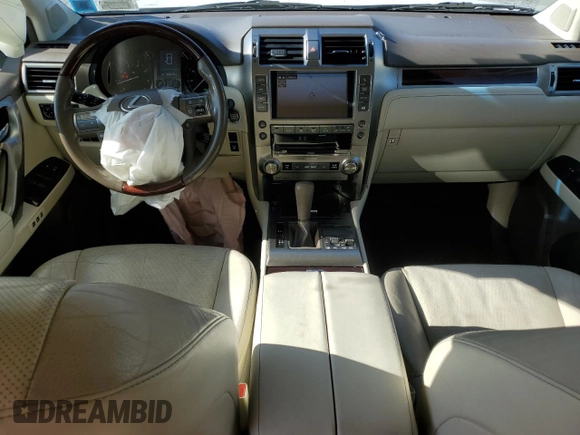 2017 Lexus GX with VIN JTJBM7FX5H5174250, listed as a Copart auction lot 48869905 with 63,674 mi miles and Salvage Title. Bid and sale history available at carsss.com. Image 8.
