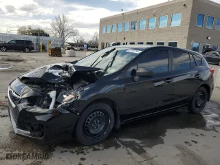 2019 Subaru Impreza with VIN 4S3GTAA60K3701816, listed as a Copart auction lot 52182295 with 82,249 mi miles and Salvage Title. Bid and sale history available at carsss.com. Image 1.