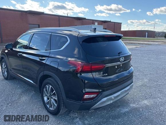 2019 Hyundai Santa Fe Ultimate with VIN 5NMS5CAD9KH008906, listed as a Copart auction lot 41676125 with 176,926 mi miles and Clean Title. Bid and sale history available at carsss.com. Image 3.