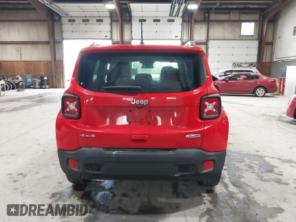2018 Jeep Renegade Latitude with VIN ZACCJBBB8JPH30688, listed as a IAAI auction lot 42205960 with Not Provided miles and . Bid and sale history available at carsss.com. Image 16.