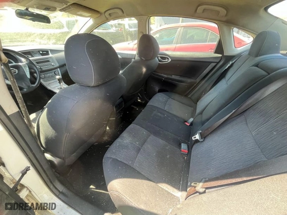 2014 Nissan Sentra SV with VIN 3N1AB7AP9EY308190, listed as a IAAI auction lot 41907552 with 1 mi miles. Bid and sale history available at carsss.com. Image 8.