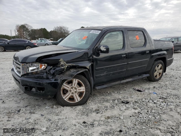 2010 Honda Ridgeline RTL with VIN 5FPYK1F51AB010343, listed as a Copart auction lot 43634365 with 248,387 mi miles and Non Repairable. Bid and sale history available at carsss.com. Image 1.