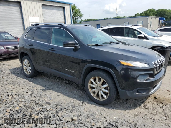 2014 Jeep Cherokee Limited z VIN 1C4PJMDS4EW237271, wystawiony jako Copart lot #64367645 z przebiegiem 155 889 mil mil oraz Czysty tytuł • Clean title. Historia ofert i sprzedaży dostępna na DreamBid. Obrazek 4.