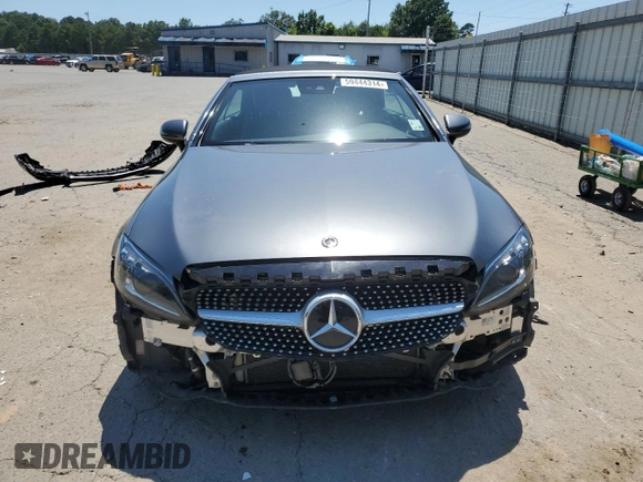 2021 Mercedes-Benz C 300 with VIN W1KWK8DB8MG054955, listed as a Copart auction lot 59444314 with 36,114 mi miles and Salvage Title. Bid and sale history available at DreamBid. Image 5.