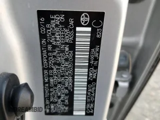 2016 Toyota Prius Two z VIN JTDKBRFU5G3510984, wystawiony jako Copart lot #51510205 z przebiegiem 112 382 mil mil oraz Szkoda całkowita • Salvage title. Historia ofert i sprzedaży dostępna na DreamBid. Obrazek 13.