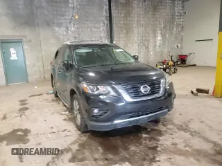 2020 Nissan Pathfinder SL with VIN 5N1DR2CM7LC621266, listed as a Copart auction lot 48769945 with 61,205 mi miles and Salvage title. Bid and sale history available at DreamBid. Image 14.