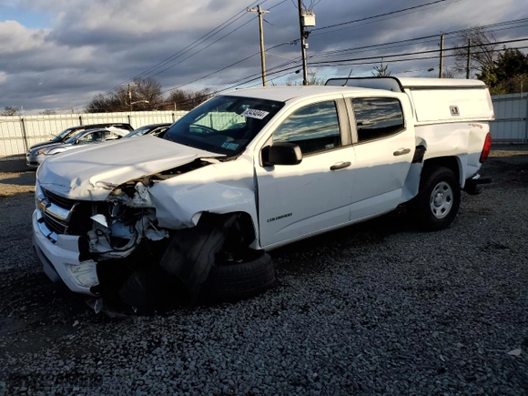 2020 Chevrolet Colorado 4WD Work Truck with VIN 1GCGTBEN9L1222959, listed as a Copart auction lot 83434044 with 103,920 mi miles and Salvage Title. Bid and sale history available at carsss.com. Image 1.