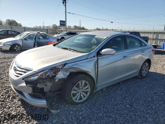2011 Hyundai Sonata GLS with VIN 5NPEB4AC5BH047708, listed as a Copart auction lot 49452465 with 207,314 mi miles and Salvage Title. Bid and sale history available at carsss.com. Image 1.