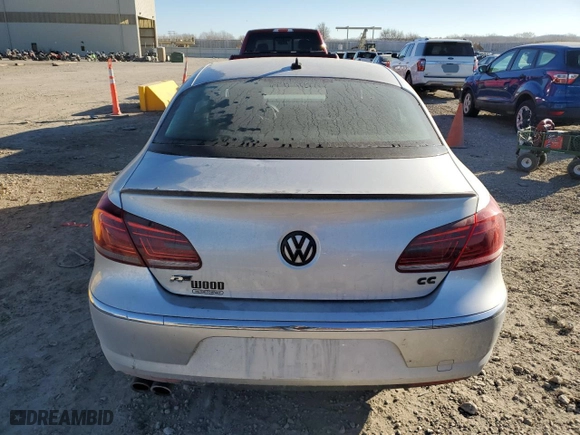 2013 Volkswagen CC R-Line with VIN WVWBN7ANXDE545175, listed as a Copart auction lot 83954754 with 125,874 mi miles and Salvage Title. Bid and sale history available at carsss.com. Image 6.
