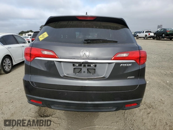 2015 Acura RDX Technology z VIN 5J8TB4H58FL013585, wystawiony jako Copart lot #55138825 z przebiegiem 92 070 mil mil oraz Szkoda całkowita • Salvage title. Historia ofert i sprzedaży dostępna na DreamBid. Obrazek 6.