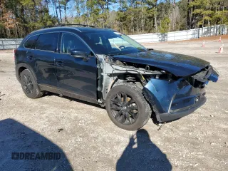 2022 Mazda CX-9 Touring Plus with VIN JM3TCBAY6N0612559, listed as a Copart auction lot 87203824 with 50,636 mi miles and Salvage Title. Bid and sale history available at carsss.com. Image 4.