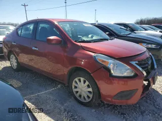 2018 Nissan Versa Sedan SV with VIN 3N1CN7AP7JK442869, listed as a Copart auction lot 47248545 with 145,686 mi miles and Salvage Title. Bid and sale history available at carsss.com. Image 4.