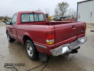 1995 Ford Ranger Splash with VIN 1FTCR10X7SPA51933, listed as a Copart auction lot 81237154 with 217,302 mi miles and Salvage Title. Bid and sale history available at carsss.com. Image 2.