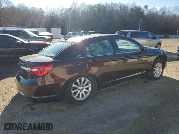 2012 Chrysler 200 Touring with VIN 1C3CCBBB8CN205852, listed as a Copart auction lot 47953065 with 140,202 mi miles and Salvage Title. Bid and sale history available at DreamBid. Image 3.
