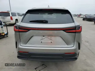 2025 Lexus NX with VIN 2T2GGCEZ0SC066877, listed as a Copart auction lot 79714274 with 7,142 mi miles and Salvage Title. Bid and sale history available at carsss.com. Image 6.