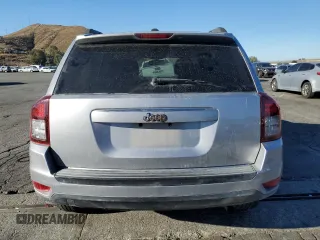 2017 Jeep Compass Sport with VIN 1C4NJCBAXHD155878, listed as a Copart auction lot 88160915 with 94,342 mi miles and Salvage Title. Bid and sale history available at carsss.com. Image 6.