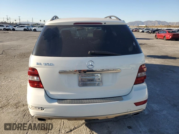 2009 Mercedes-Benz M 350 with VIN 4JGBB56E79A521240, listed as a Copart auction lot 80258664 with 47,969 mi miles and Salvage Title. Bid and sale history available at carsss.com. Image 6.